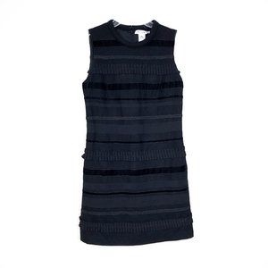 NWT Hiché Black Sleeveless Sheath Dress wt Pockets